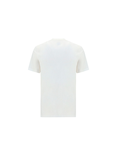 Shop Paul Smith Men's White Other Materials T-shirt
