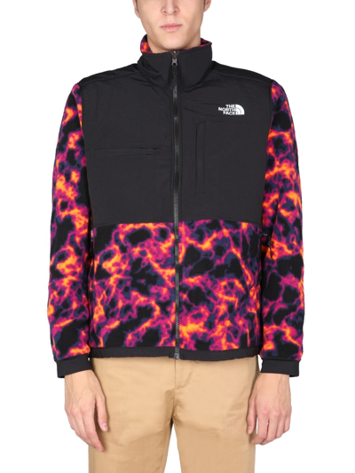 Shop The North Face Denali 2 Printed Jacket In Multi