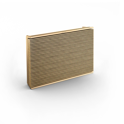 Shop Bang & Olufsen Beosound Level With The Google Assistant, Gold Tone In Gold Tone - Light Oak