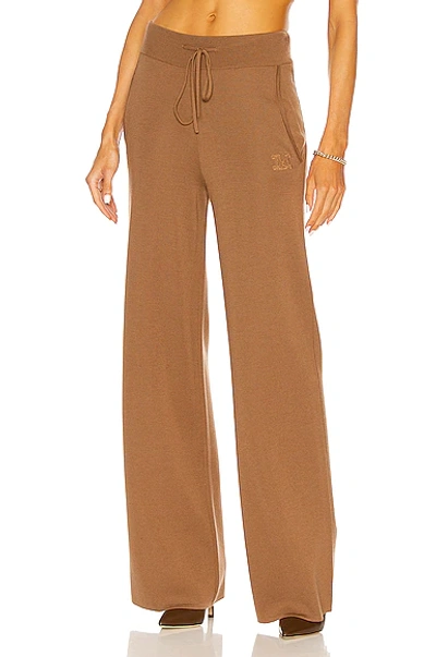 Shop Max Mara Giove Pant In Tobacco