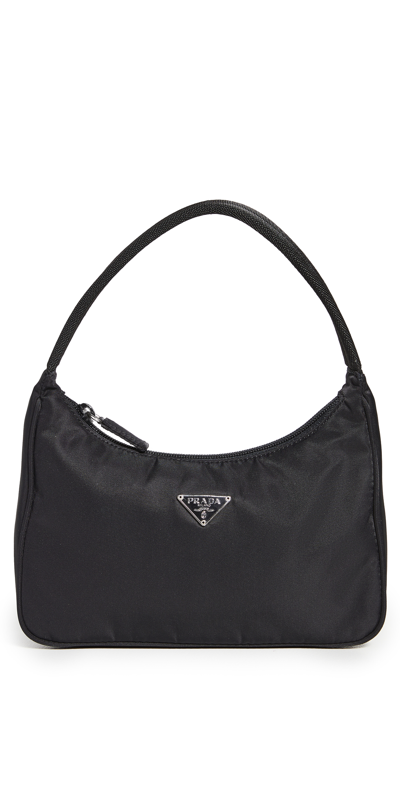 Shopbop Archive Prada Nylon Pouch In Black