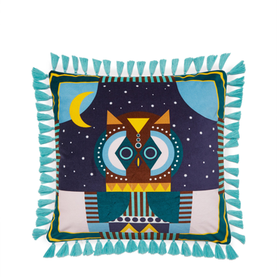 Shop La Doublej Spirit Animal Cushion In Owl