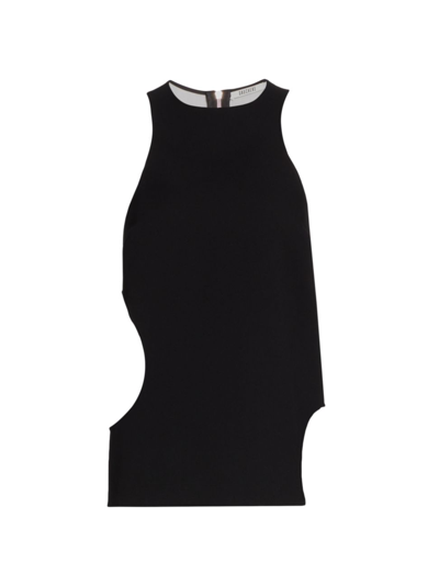 Shop Gauchère Women's Vildan Side Cut-outs Top In Black