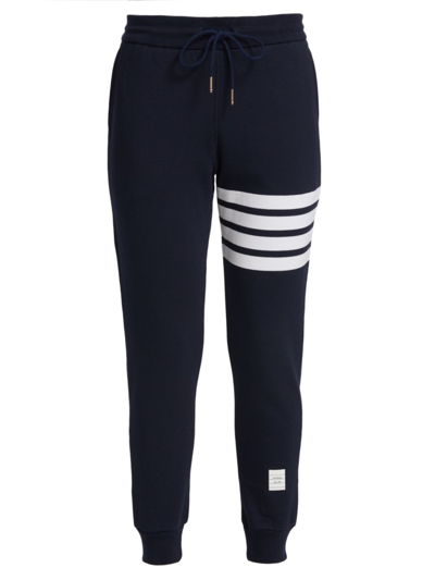 Shop Thom Browne Women's Engineered 4 Bar Classic Sweatpants In Navy