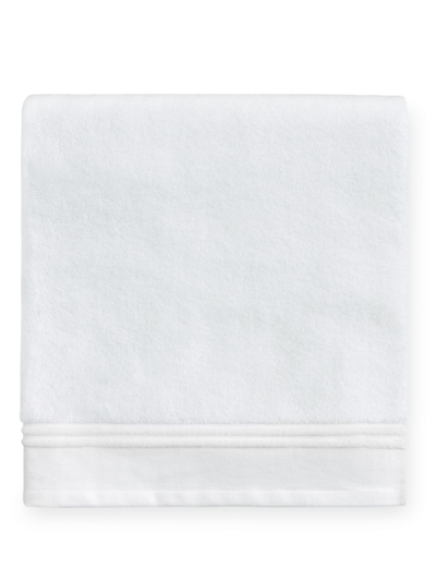 Shop Sferra Aura Washcloth In White