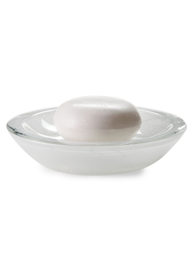 Shop Labrazel Bianca Soap Dish In White Swirl