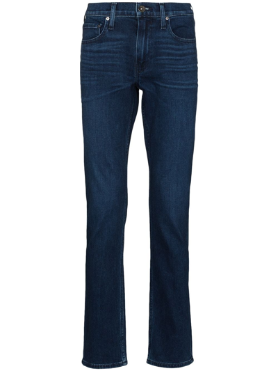 Shop Paige Van Lennox Slim-fit Jeans In Blau