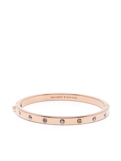 Kate Spade Crystal-embellished Bracelet In Rosa