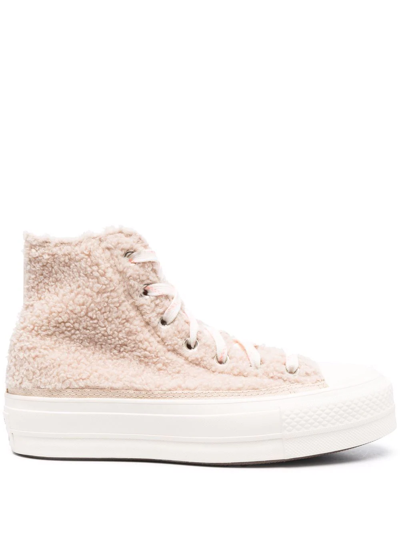 Converse Chuck Taylor All Star High-top Sneakers In Nude | ModeSens