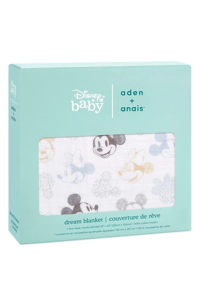 Shop Aden + Anais Classic Dream Blanket In Mickey Minnie
