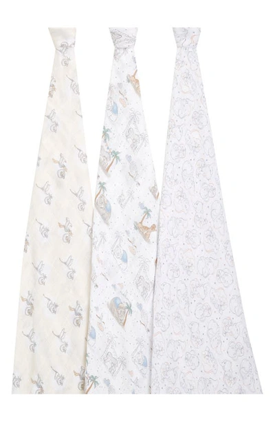 Shop Aden + Anais 3-pack Classic Swaddling Cloths In My Darling Dumbo
