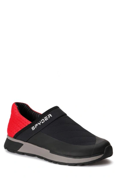 Shop Spyder Maverick Slip-on Sneaker In Black/red