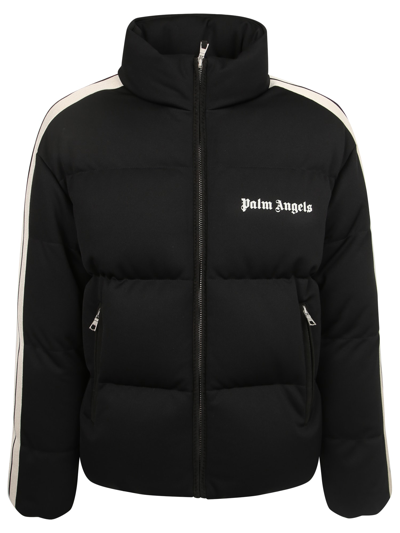 Moncler Genius 8 Moncler Palm Angels Black Down Rodman Jacket In Black