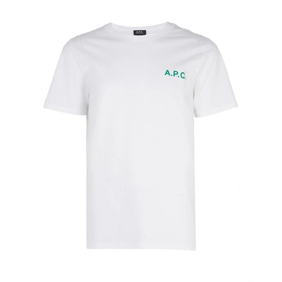 Shop Apc Mike T-shirt In White