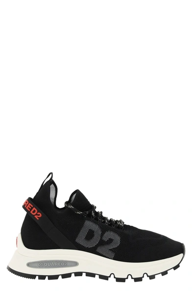Shop Dsquared2 Run Ds2 Lace In Black