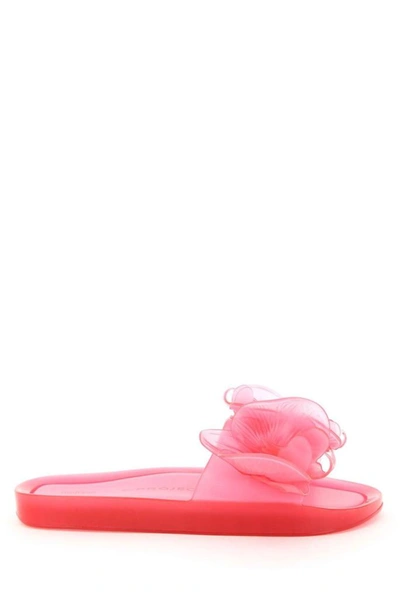 Shop Y/project X Melissa Flower Detailed Slides In Pink