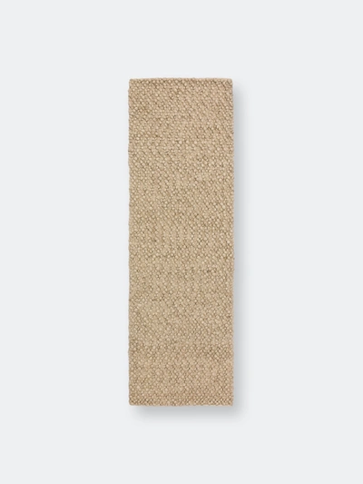 Shop Addison Rugs Addison Boulder Chunky Hand Loomed Wool Rug In Brown