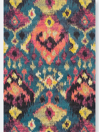 Shop Addison Rugs Addison Platinum Classic Ikat Area Rug In Brown