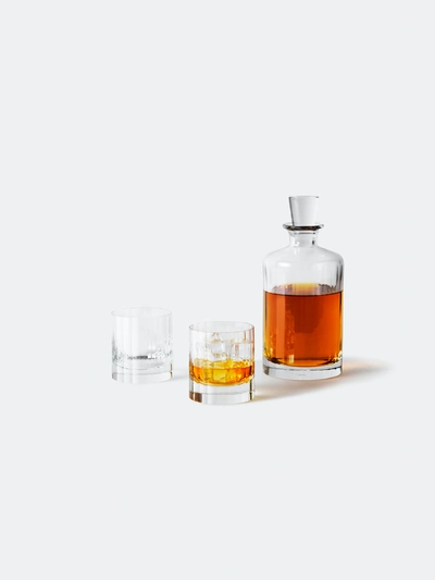 Shop Richard Brendon Fluted Decanter In Clear