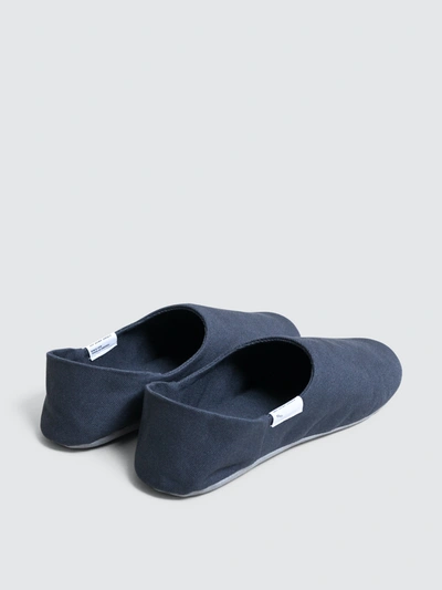 Shop Abe Sangyo Abe Canvas Home Shoes In Grey