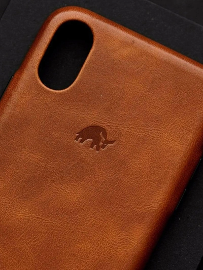 Shop Bullstrap Sienna Iphone Case In Brown