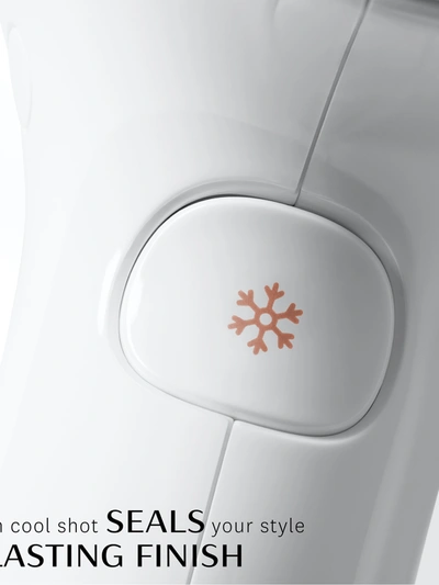 Shop T3 Fit Compact Hair Dryer In Rose Gold White