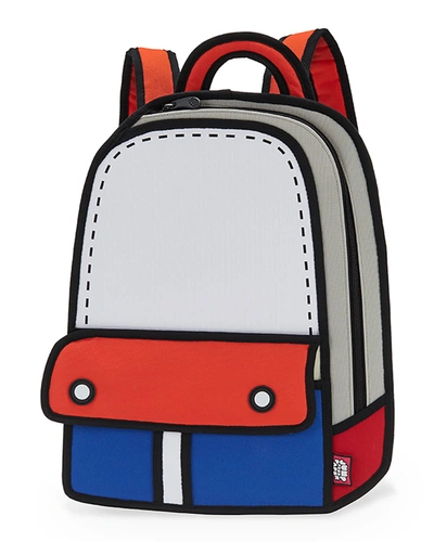 Shop Jump From Paper Kid's Adventure Backpack In Red