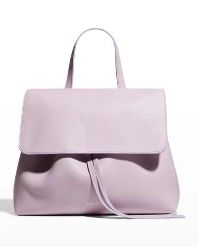 Shop Mansur Gavriel Mini Soft Lady Tote Bag In Lavender
