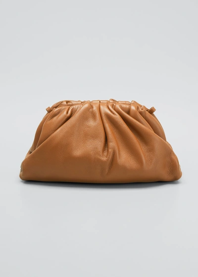Shop Bottega Veneta Mini Pouch Clutch Bag In Clay