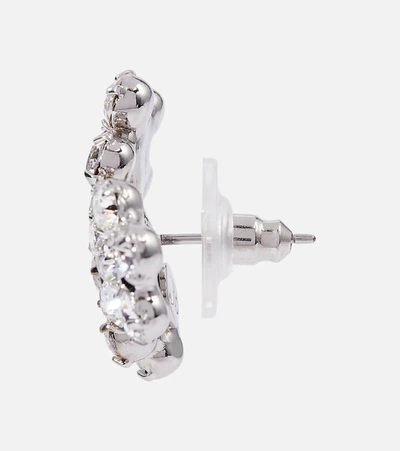 Shop Jennifer Behr Violet Crystal-embellished Earrings