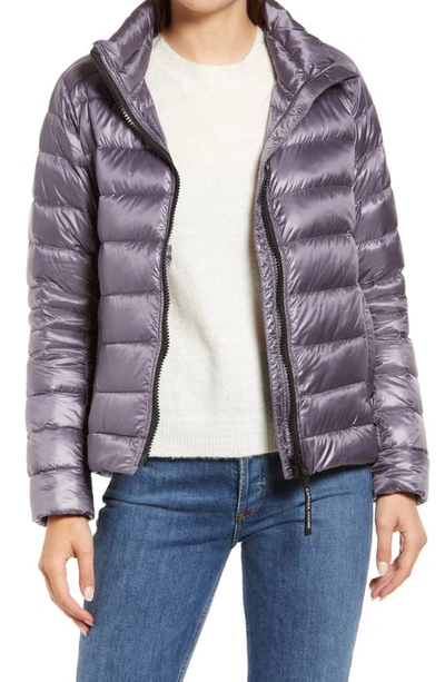 Shop Canada Goose Cypress Packable 750-fill-power Down Puffer Jacket In Thistle Purple