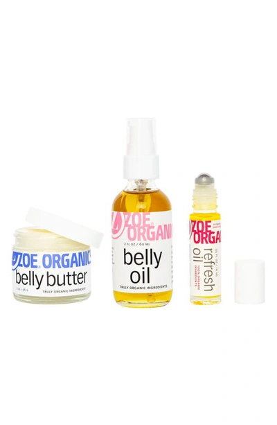 Shop Zoe Organics Pregnancy Gift Set In White