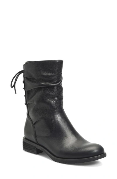 Shop Söfft Sharnell Lace-up Boot In Black Leather