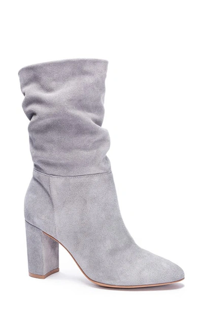 Shop Chinese Laundry Kipper Suede Bootie In Grey1