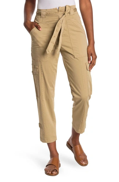Shop Alex Mill Expedition Washed Twill Ankle Pants In Khaki