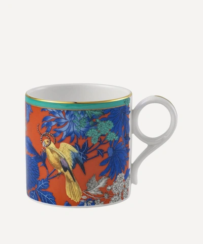 Shop Wedgwood Wonderlust Golden Parrot Bone China Large Mug In Orange