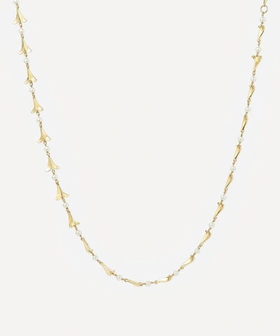 Shop Annoushka X Temperley 18ct Gold Pearl Choker Necklace