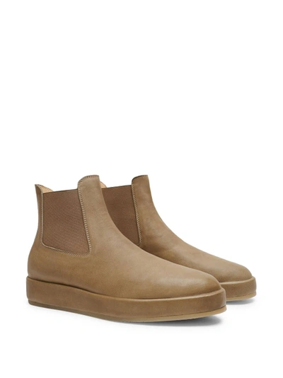 Shop Fear Of God Chelsea Wrapped Leather Boots