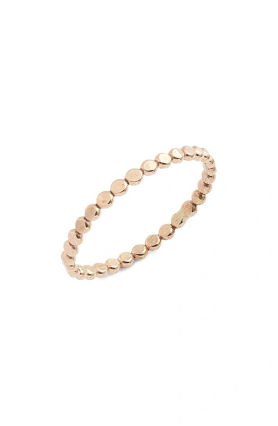 Shop Nashelle Dot Stacker Ring In 14k Gold Fill