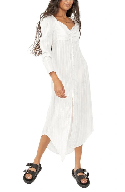 Shop Free People Luna Maxi Top In Painted White