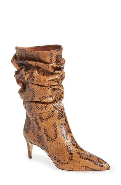 Shop Paris Texas Slouchy Pointed Toe Boot In Cognac