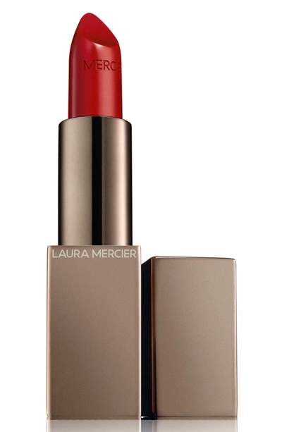 Shop Laura Mercier Rouge Essentiel Silky Crème Lipstick In Rouge Ultime
