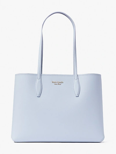 Shop Kate Spade All Day Large Tote In Pale Hydrangea
