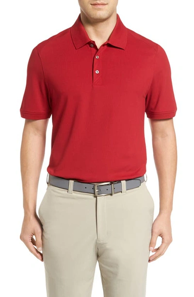 Shop Cutter & Buck Advantage Golf Polo In Card Red