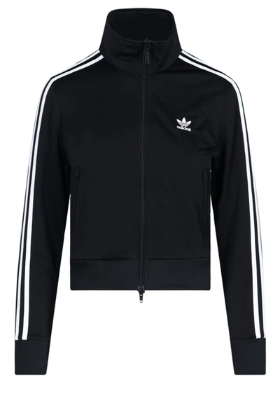 Shop Adidas Originals Classic Firebird Primeblue Track Jacket In Black