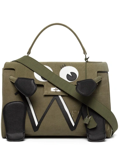 Shop Readymade X Dr. Woo Doll Tote Bag In Green