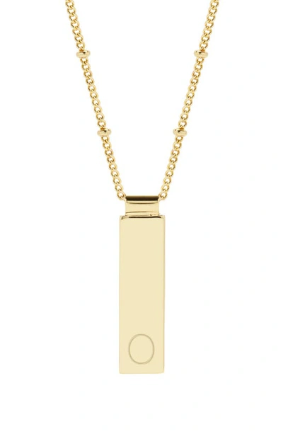 Shop Brook & York Maisie Initial Pendant Necklace In Gold O