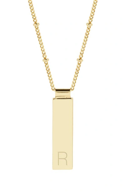 Shop Brook & York Maisie Initial Pendant Necklace In Gold R