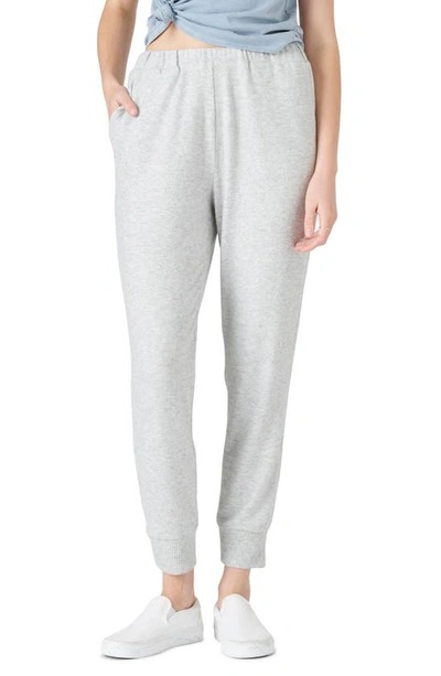 Shop Lucky Brand Cloud Jersey Easy Joggers In Space Dye Gray