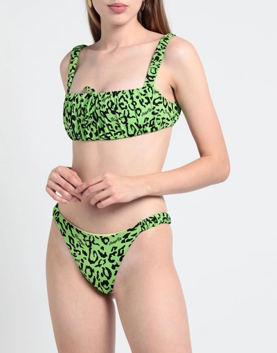 Shop Aniye By Woman Bikini Acid Green Size Xs Polyamide, Elastane